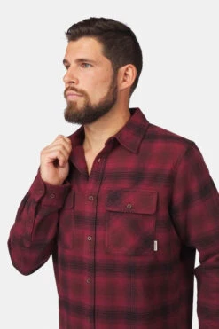Heavy Flannel Shirt -Jack Wolf Jassen Winkel 2210003174259 013 nl