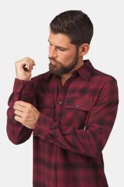 Heavy Flannel Shirt -Jack Wolf Jassen Winkel 2210003174259 014 nl