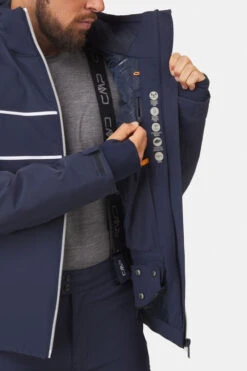 CMP Man Ski Jacket Zip Hood Jas -Jack Wolf Jassen Winkel 2210003204802 023 nl