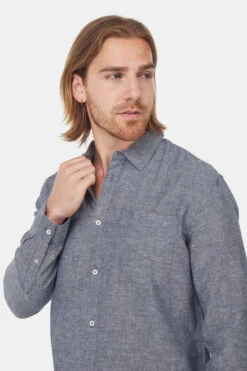 Tentree M Hemp Button Front Shirt 6 Tentree M Hemp Button Front Shirt -Jack Wolf Jassen Winkel 2210004203309 012 nl