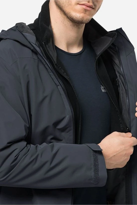 Jack Wolfskin Besler 2L Hardshell Jas 6 Jack Wolfskin Besler 2L Hardshell Jas - Afbeelding 6